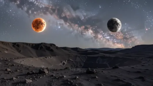 Which occurs more frequently, a lunar or solar eclipse — astronomy photograph