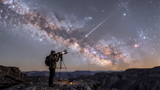 Shooting stars: An enigmatic phenomenon explained — astronomy photograph
