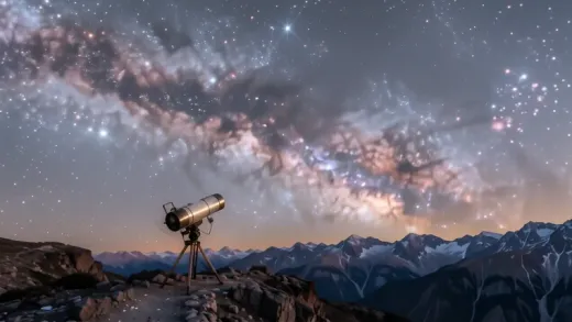 What is the star at the end of the Little Bear's tail — astronomy photograph
