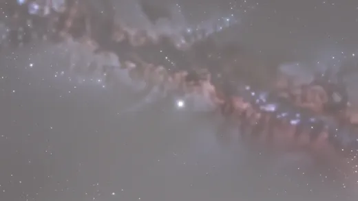 What is the color of the North Star — astronomy photograph