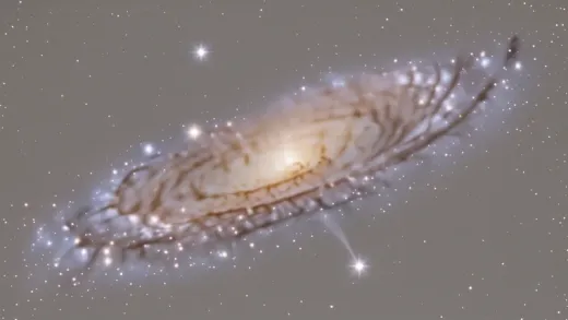 Which category of galaxy does the Andromeda Nebula fall under — astronomy photograph