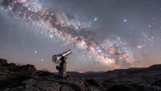 Why do stars emit light and have different colors — astronomy photograph