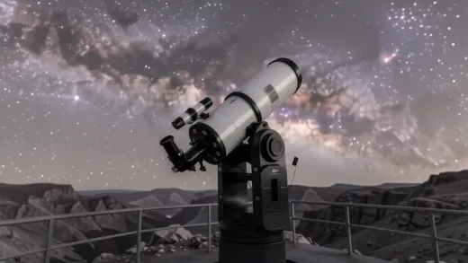 Understanding the benefits of an apochromatic refractor — astronomy photograph