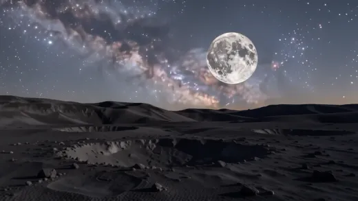 When is the full moon in June 2021 — astronomy photograph