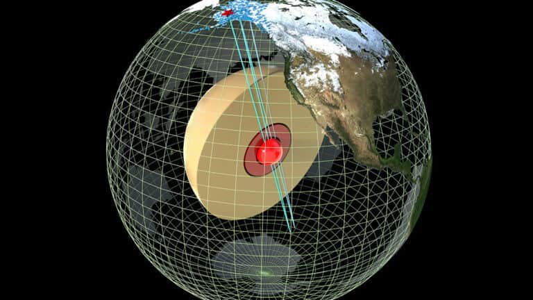 What lies at the heart of planet Earth?