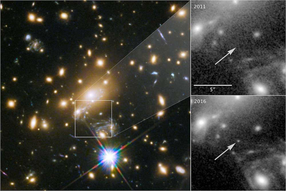 The farthest star LS1.