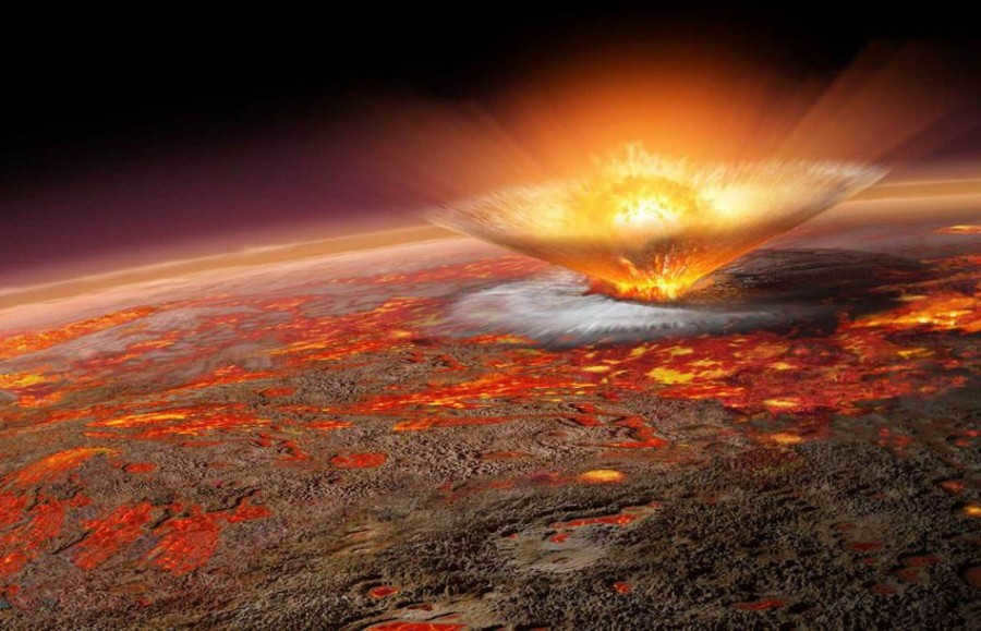 Geologic periods of the earth - from the fiery planet to the abode of life