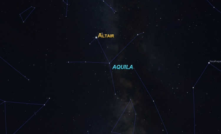 Altair is the most unusual inhabitant of the Galaxy.