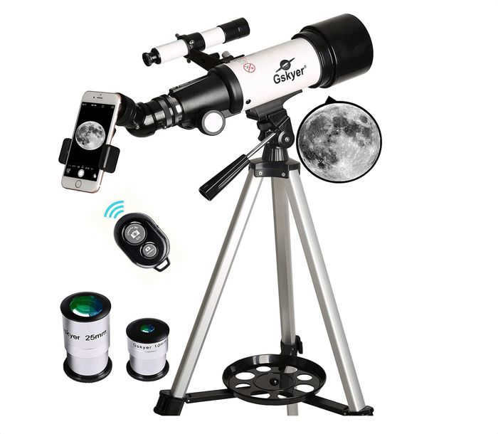one of the best telescopes for astrophotography Gskyer 70mm option
