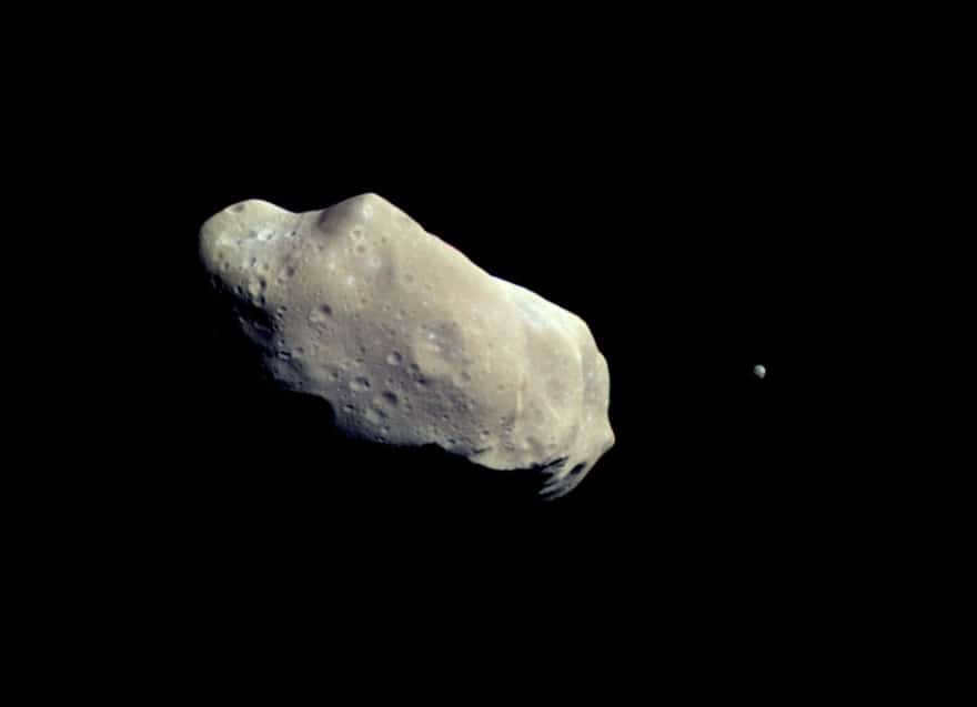Galileo apparatus observes that asteroids can have satellites