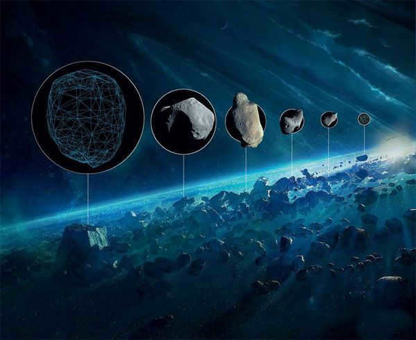 In the retinue of the sun, in addition to the eight planets, a great number of bodies of smaller mass and size. Some of them are made of dust and frozen gas (comets), while others are made of solid matter (small planets, or planetoids). Some of them do not go further from the Sun than the orbit of Jupiter, while others walk around the periphery of the Solar System. Because of tradition, the small planets of the first group are called asteroids. Image: Popular Mechanics