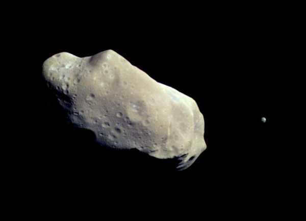 Ida and its companion Dactyl.