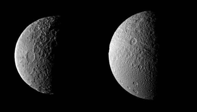 Comparison of Ceres (left) and Tefia (right)