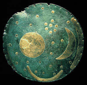 Celestial disk from Nebra (Germany, 17th century BCE)