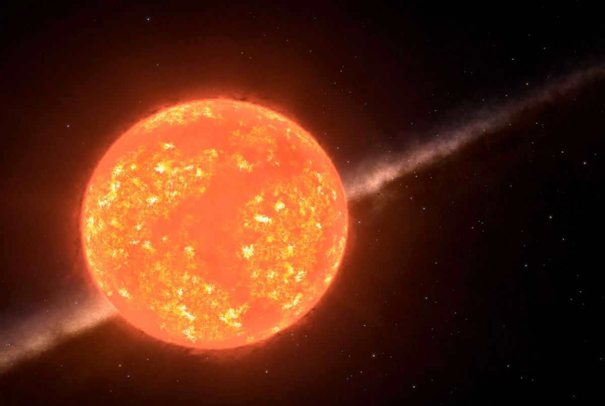 A selection of the biggest stars in our galaxy