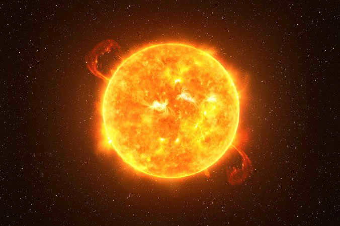 A selection of the biggest stars in our galaxy