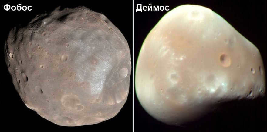 Phobos and Deimos imaged by MRO