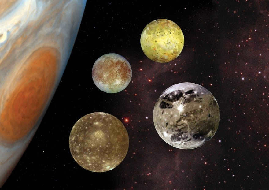 Jupiter and Galileo's satellites