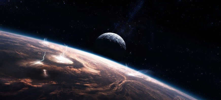Satellites of planets in the solar system and beyond