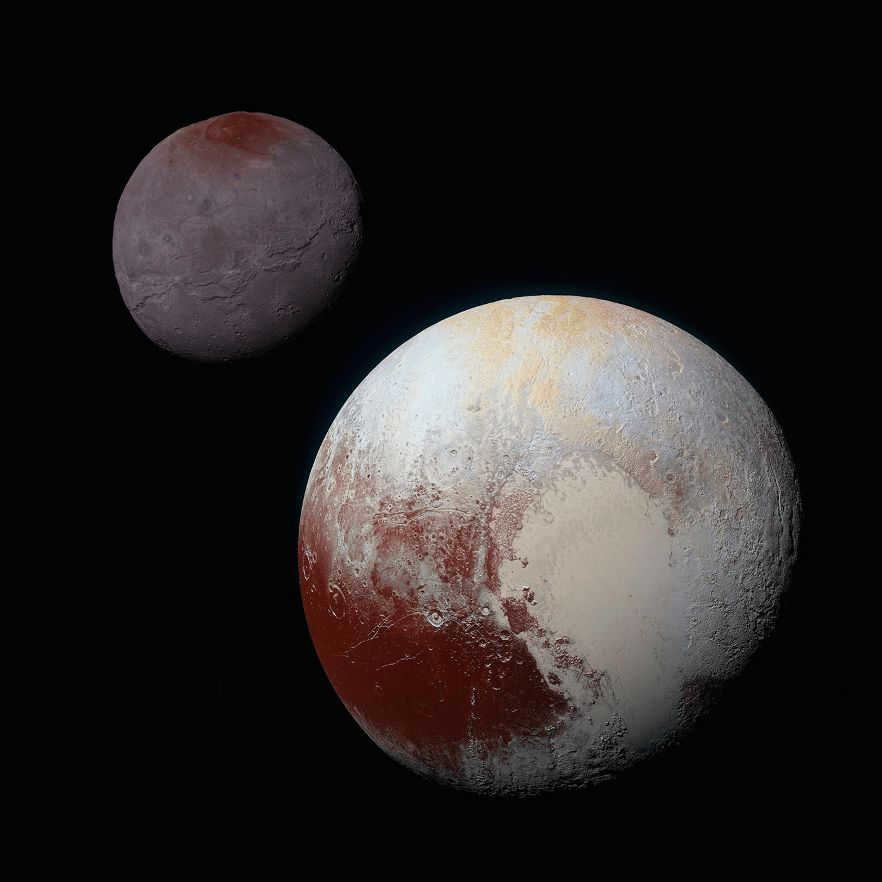 New Horizons arrival at Pluto in 2015