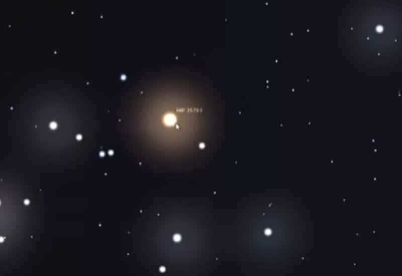 The star Adara