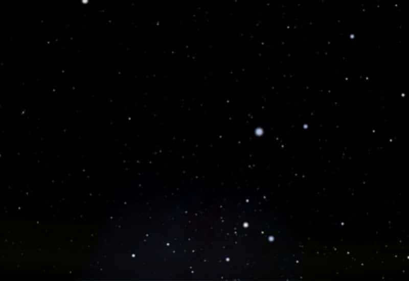 Messier 41 scattered cluster