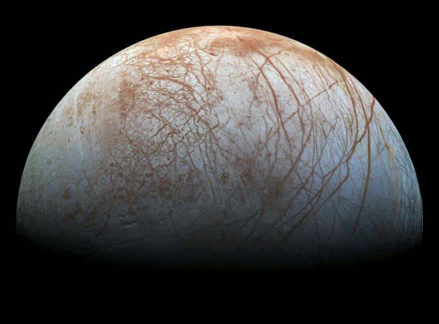Jupiter's icy satellite Europa.