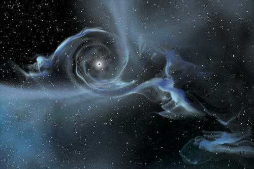 White hole. Theories about the existence of white holes