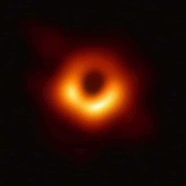 The first photo of a black hole