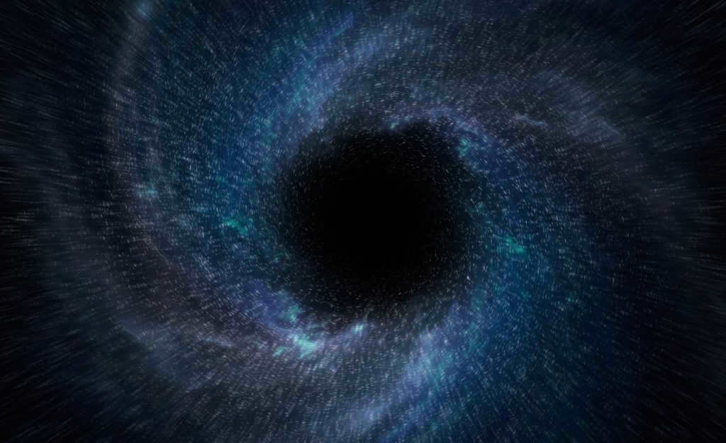 One of the variants of the image of a primary black hole