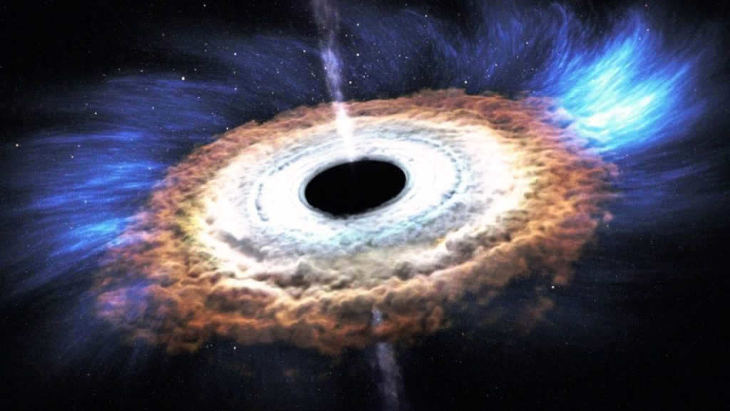 Black holes can be round or oval.