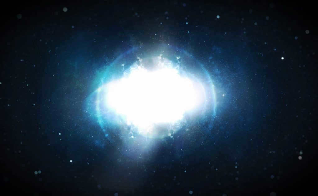 Image of a white hole