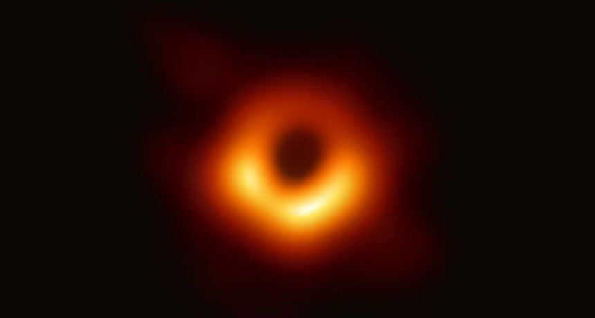 The first ever image of a black hole