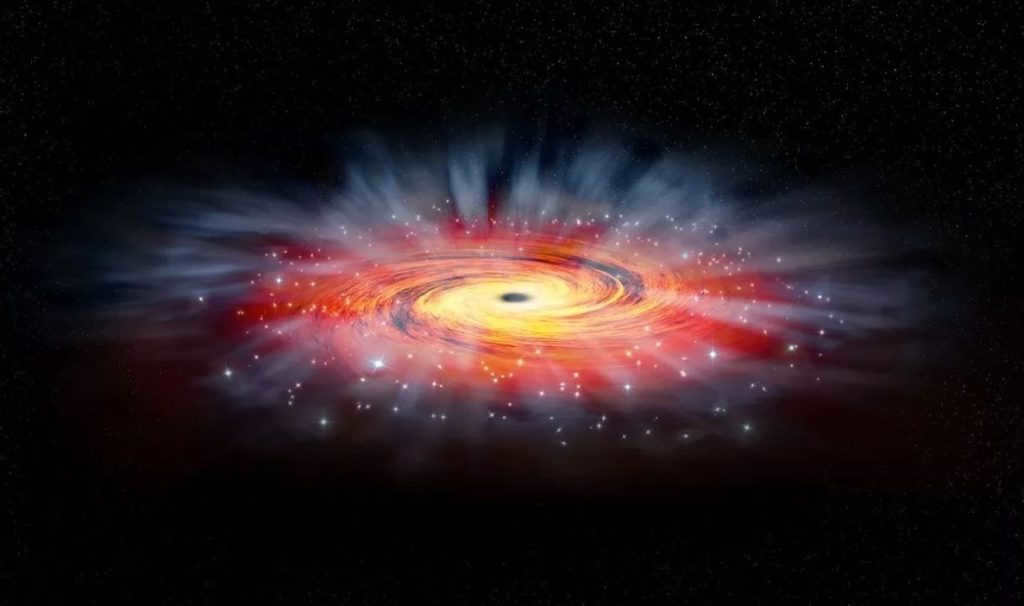 Supermassive black hole