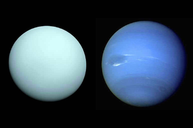 Uranus and Neptune