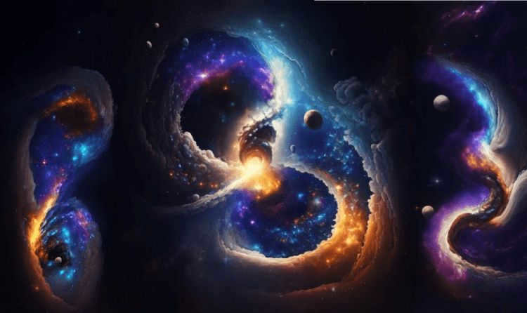 Where are all the galaxies going and what is dark flow. The study of space is constantly being studied, but many mysteries have not yet been solved. Photo.