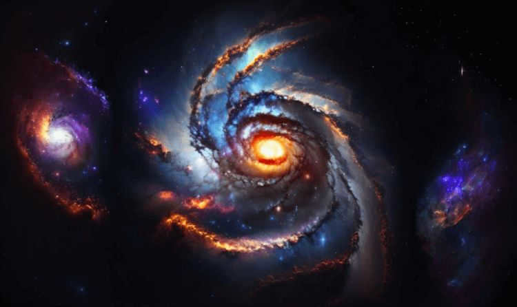 Where do galaxies move? Scientists have long been aware of the movement of galaxies, our planet and in general the movement of the universe. Photo.