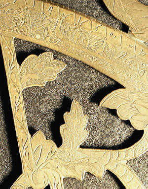 Fragment of the spider of a large astrolabe from the Hermitage ("Schrödinger's Cat" No. 7-8, 2017)