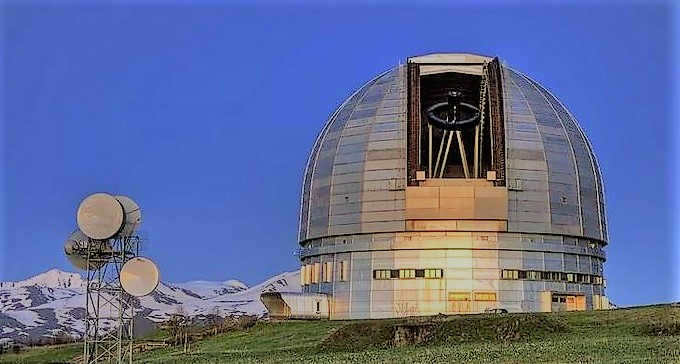 Large azimuth telescope BTA