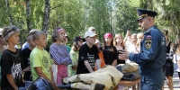 Safety festival in the children's camp "Zarechye" - Ministry of Emergency Situations of the Republic of Tatarstan