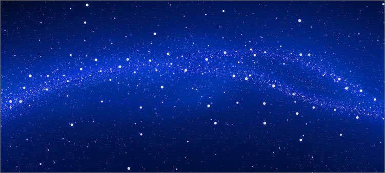 the white path of the milky way