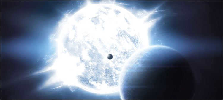 stars of different sizes