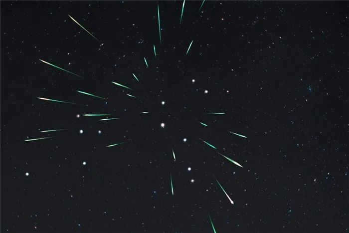 Leonids meteor stream.