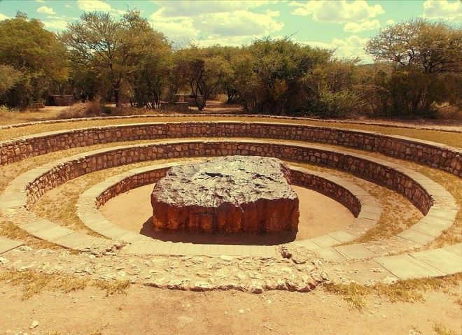 Goba meteorite in Namibia