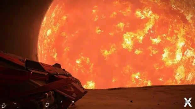 This is what Betelgeuse might look like from a pov. 