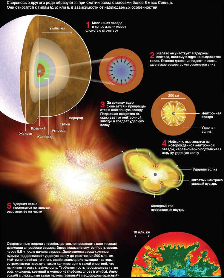 A SUPERNOVA WITH A CORE COLLAPSE.