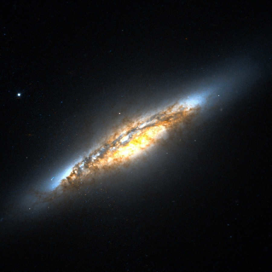Lenticular galaxy
