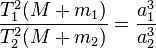 \frac<T_1^2(M+m_1)></p>
<p> = \frac