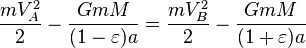 \frac<mV_A^2>-\frac =\frac-\frac