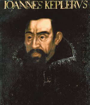 Johannes Kepler. Portrait by an unknown artist. XVII century